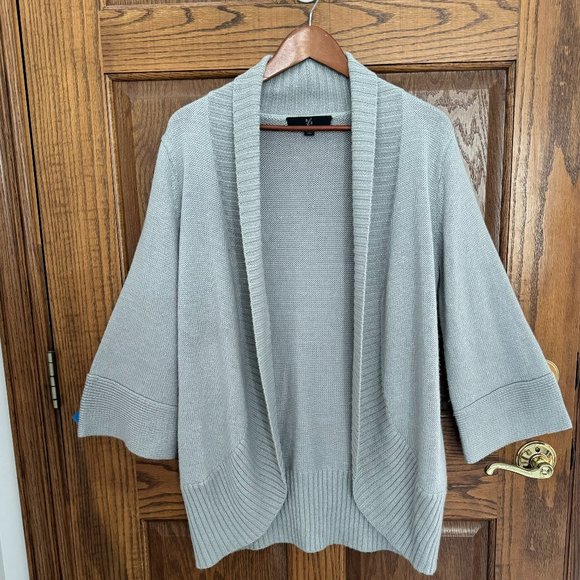 Rachel Zoe - Lt. gray Coccon Open Cardigan - Small - Picture 2 of 7